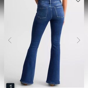 Vervet blue- stretch- flare leg- never worn!